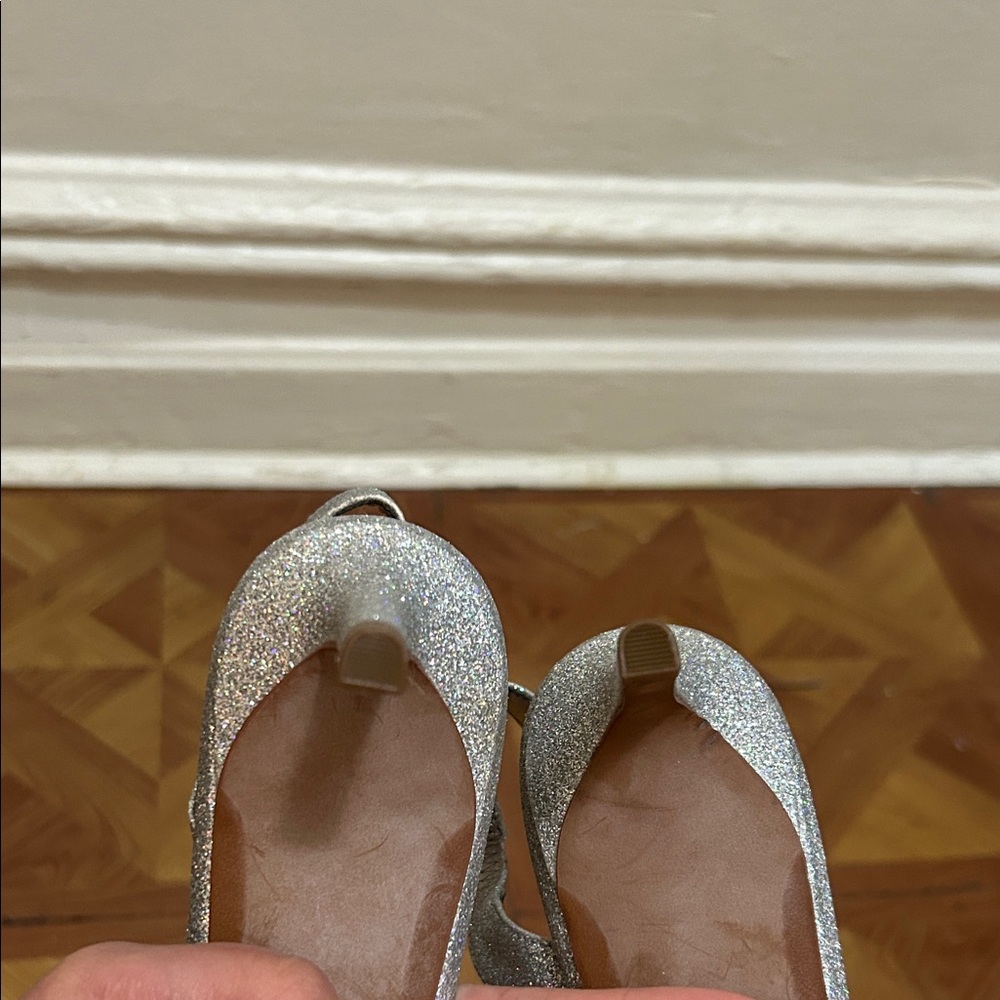 Michael Kors Sparkling Silver Women's Heels - Picture 7 of 8